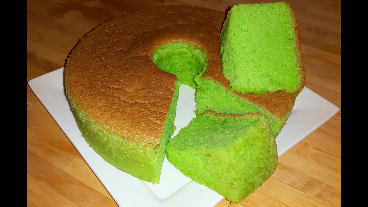 Pandan Chiffon Cake