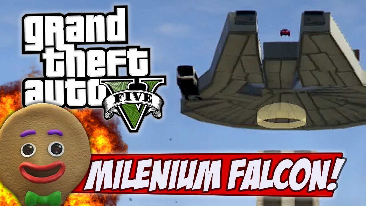 GTA V - Saltando a Milenium Falcon e BISCOITINHO EMBRAZADO
