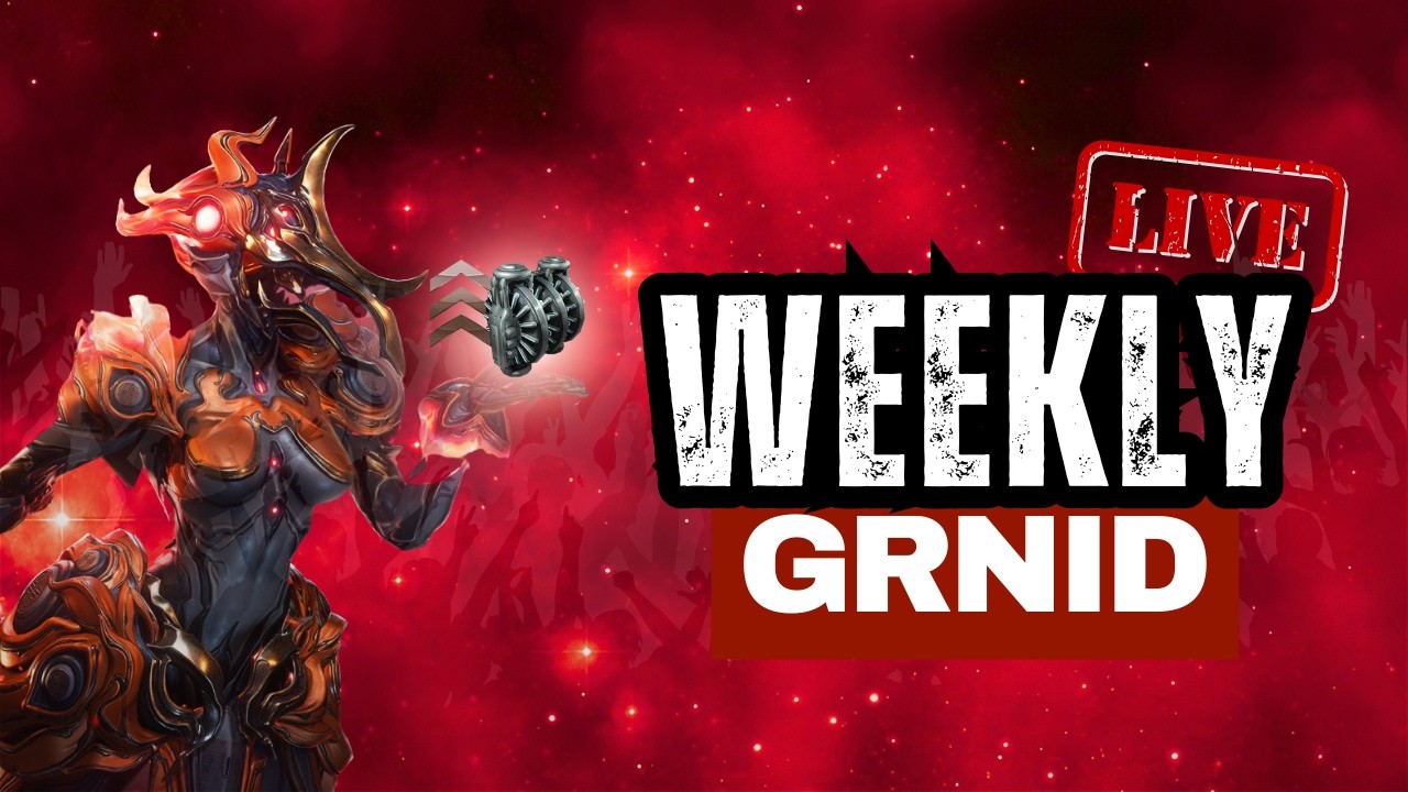 🔴WEEKLY GRIND LIVE 🔥 Steel Path & Relic Grind  Let’s Get Rich