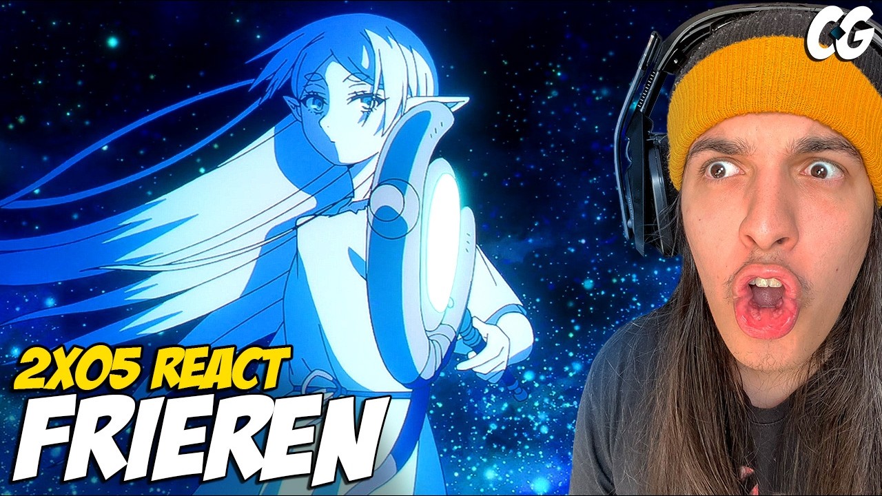 ESSA CENA FOI UM ABSURDO!! - React Frieren EP 5 Temporada 2