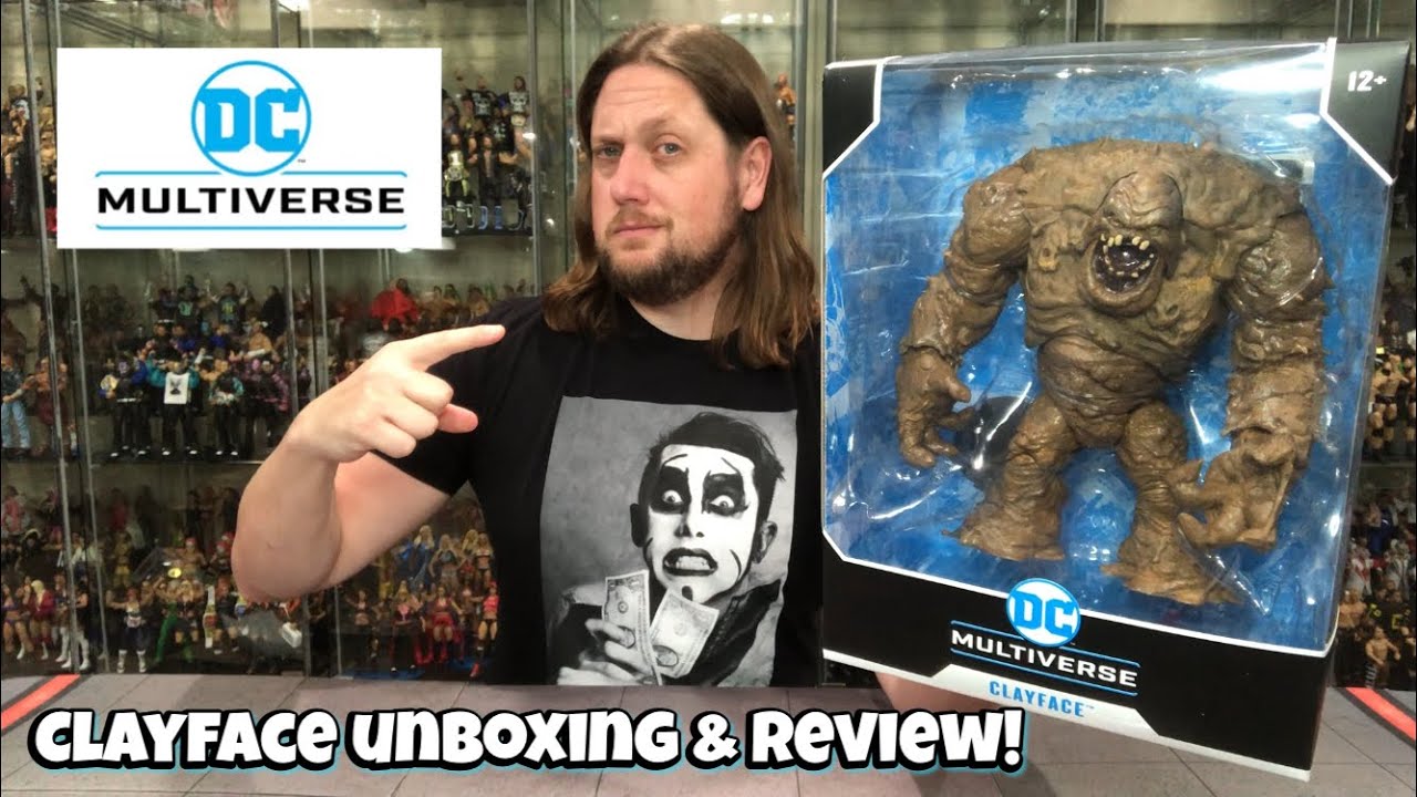 Clayface Mcfarlane DC Unboxing & Review!