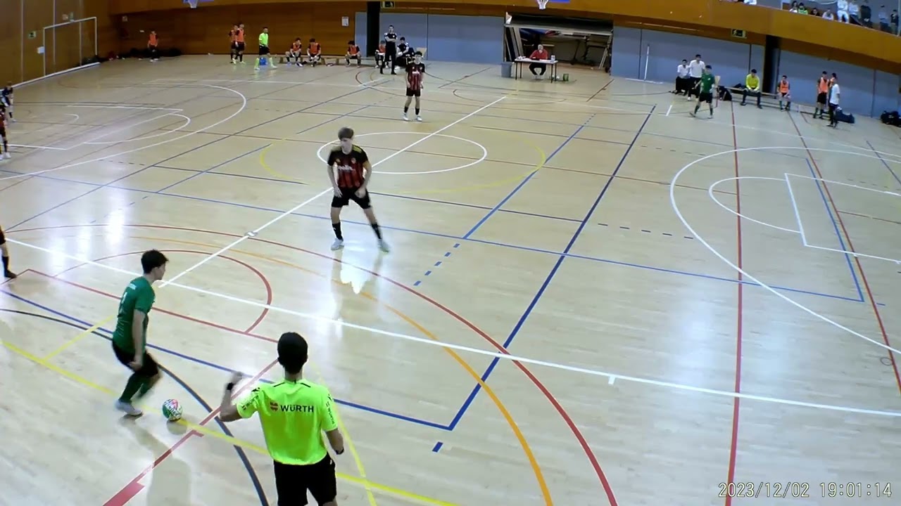 J11 AE Les Corts Ubae v Juvenil Nacional CFS Eixample 02-12-23