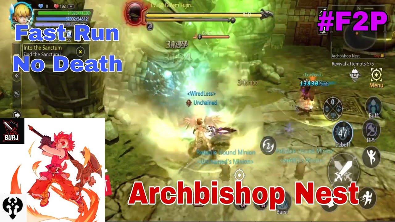 Archbishop Nest &bull; Dragon Nest M Classic | Barbarian POV