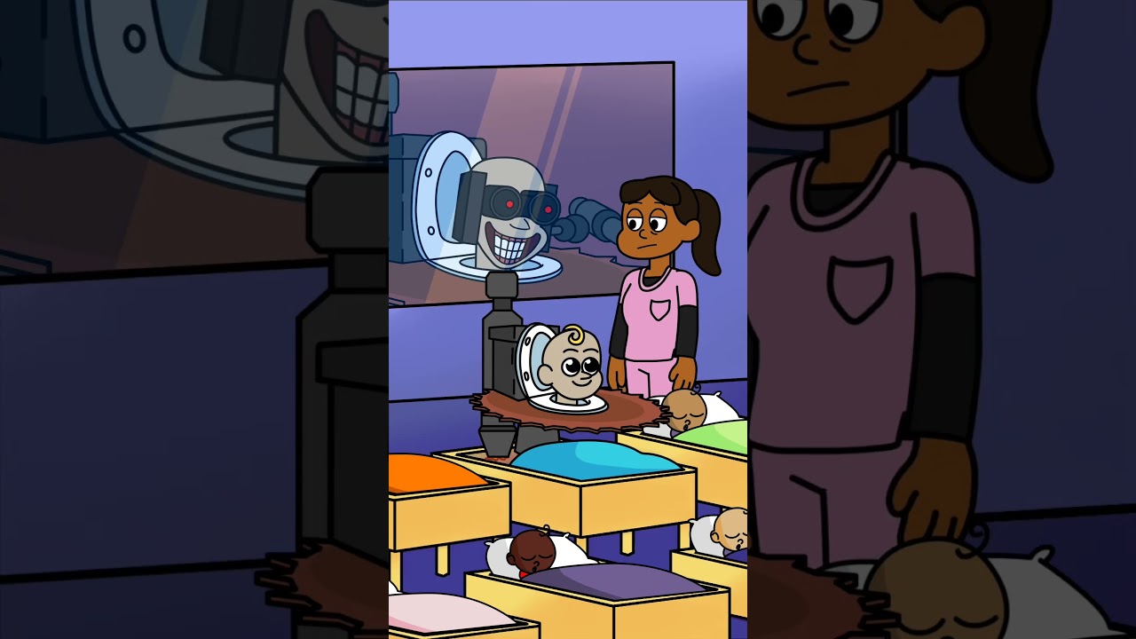 🍼 Skibidi Toilet BABIES?! 🚽 (Cartoon Animation)