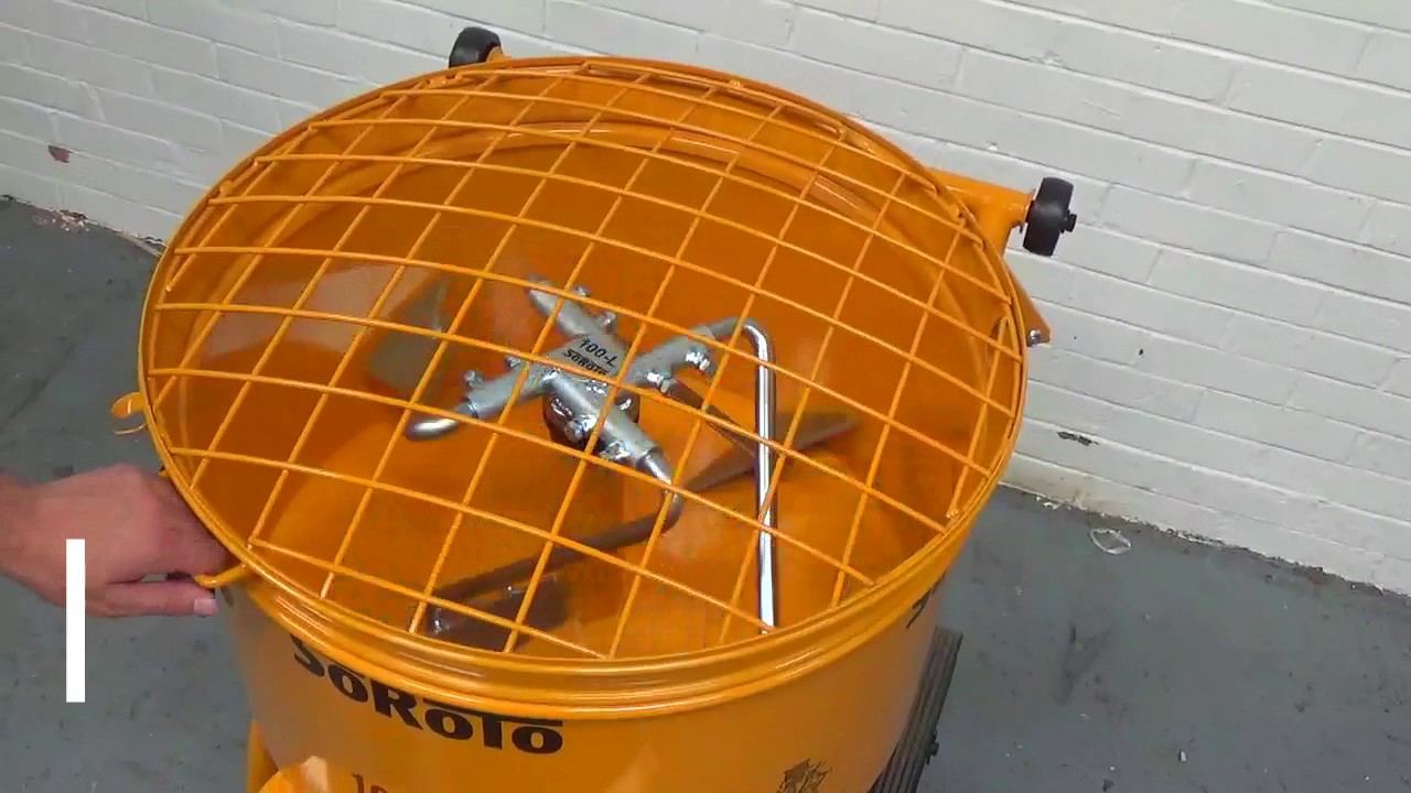 SoRoTo 100L Forced Action Mixer - Introduction