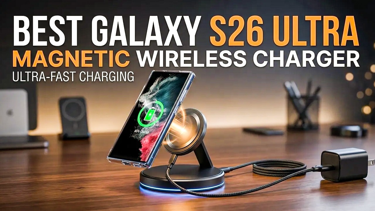 Top 5 Best Galaxy S26 Ultra Magnetic Wireless Chargers You Should Buy in 2026🔥