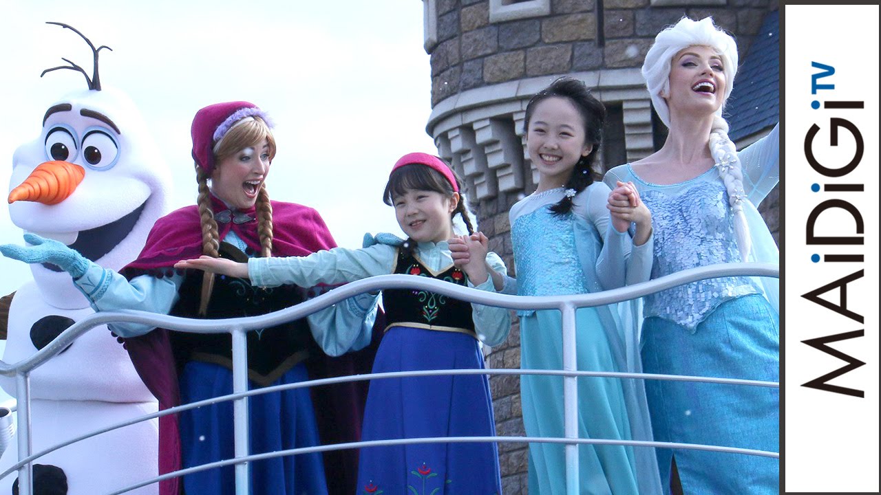 本田望結＆紗来、TDL「アナとエルサのフローズンファンタジー」SPプログラムに登場 歌とダンス披露！　#Tokyo Disney Land　#event