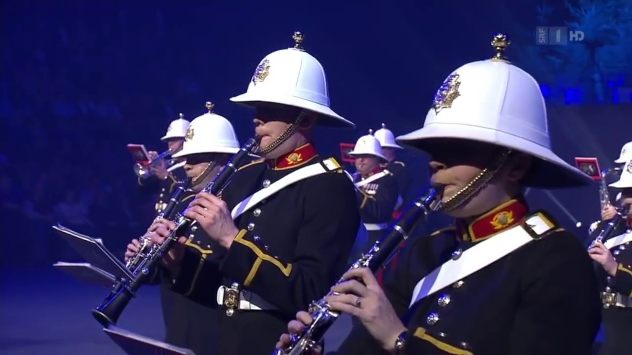 Royal Marines Band & Corps of Drums Basel Christmas Tattoo 2014