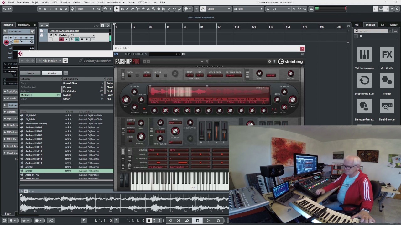 Synthesis with Padshop Pro