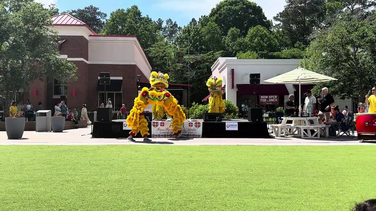 AAPI Dunwoody Cultural Celebration Lion Dance Performance 4.27.25 FASCA Atlanta