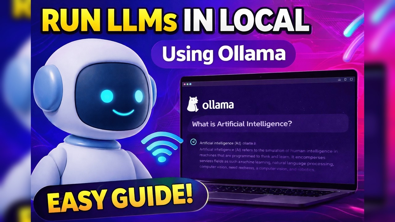 Run LLMs Locally Using Ollama | Step-by-Step Guide (No Cloud Needed!) #vitechtalks #LLM #AI#VitechAI