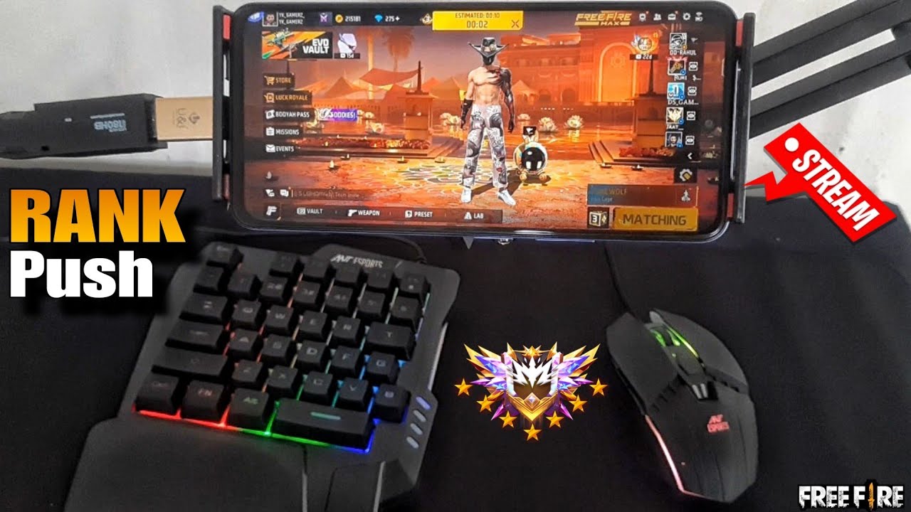 SASTA_PC_GAMERZ IS LIVE ||Keyboard And Mouse⌨🖱📲 Gameplay ||#trending