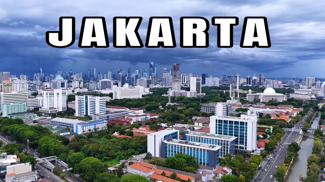 Jakarta 2025 by Drone, Sekitaran Monas