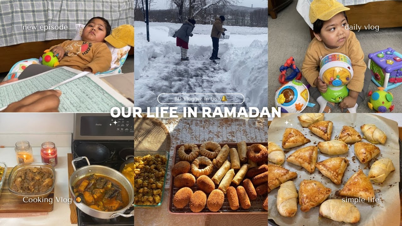 Ramadan Vlog🌙 আলহামদুলিল্লাহ🤲আমেরিকাতে মাগফিরাতের প্রথম রোজা. পরিবারের সবার পছন্দের ইফতারের আয়োজন🕋📿