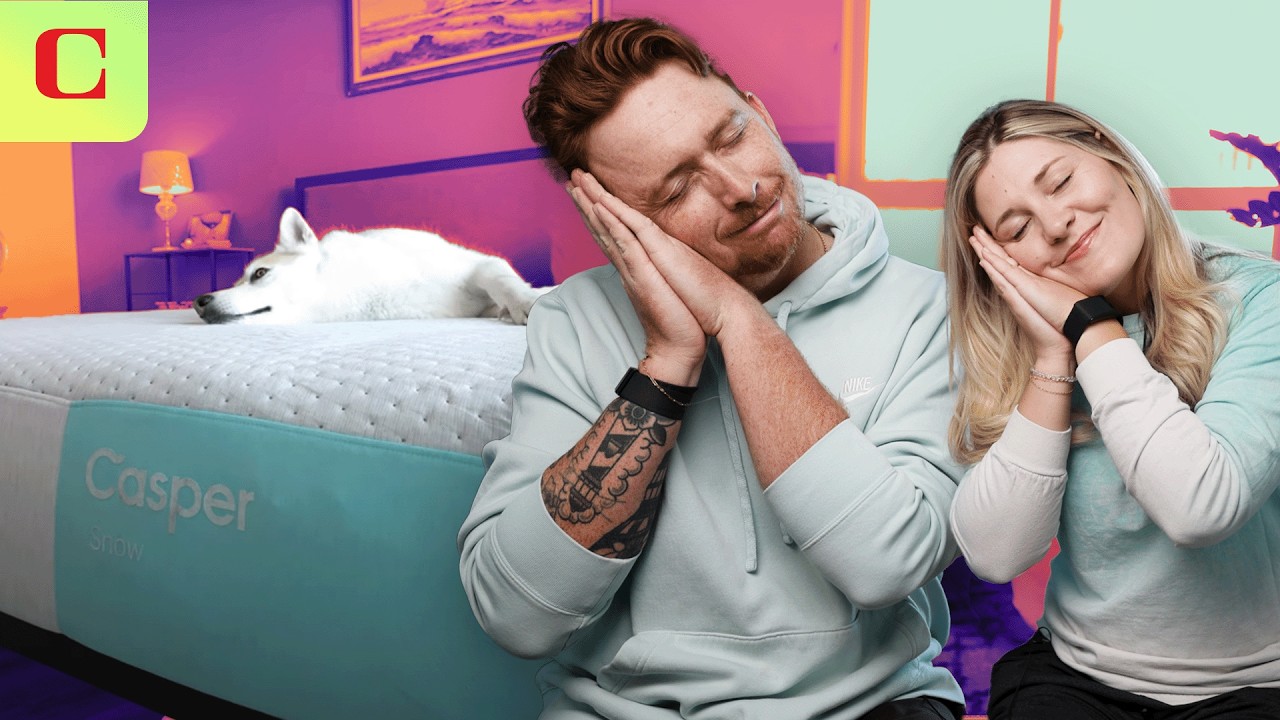 We Slept on Casper's New Mattress For 30 Nights! | Casper Snow Mattress