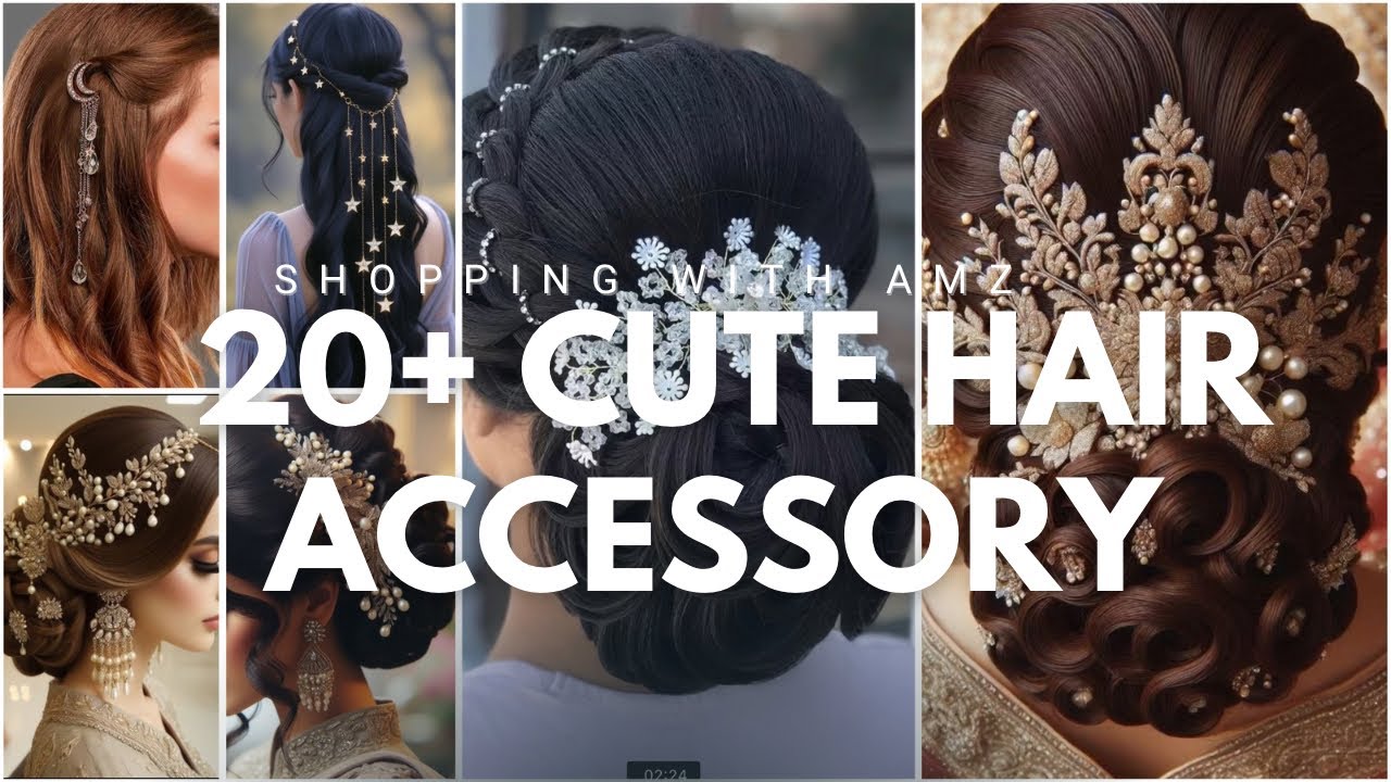 20+ CUTE Hair Accessory Ideas 2025| Hair Accessories For Brides & Girls For Upcoming Event