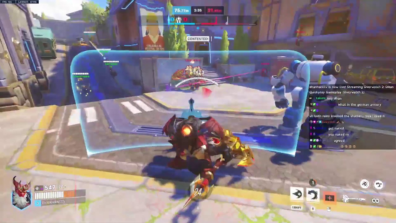 DHan Quickplay Gameplay (Overwatch 2)