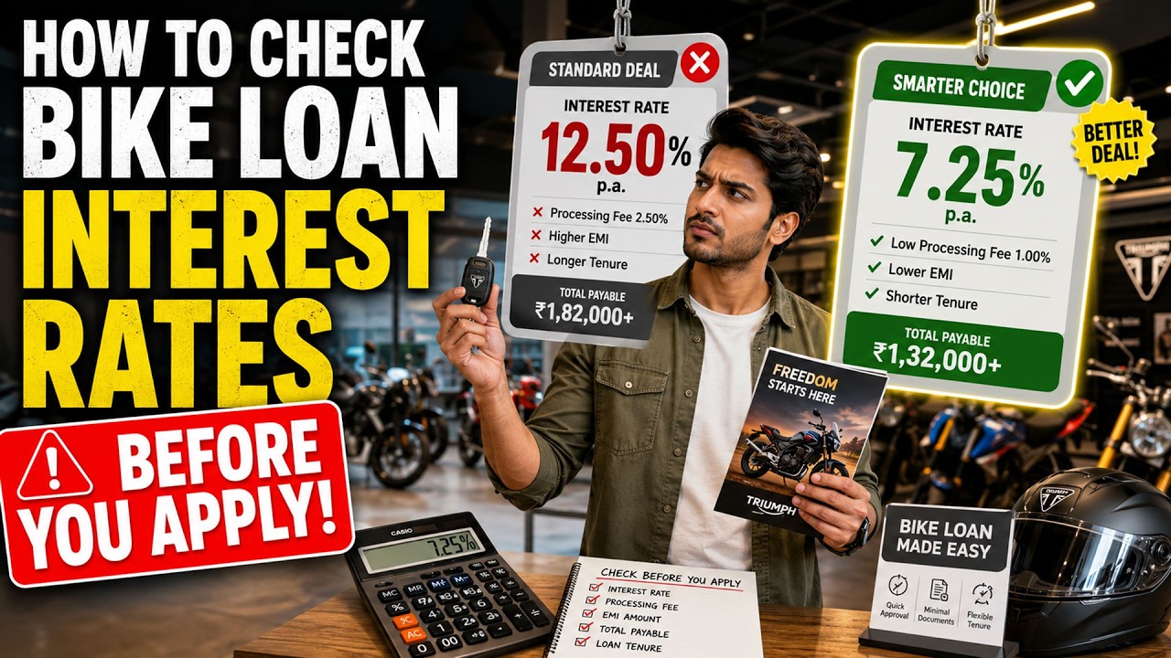 How to Check Two-Wheeler Loan Interest Rate Before Applying? | Bajaj Markets
