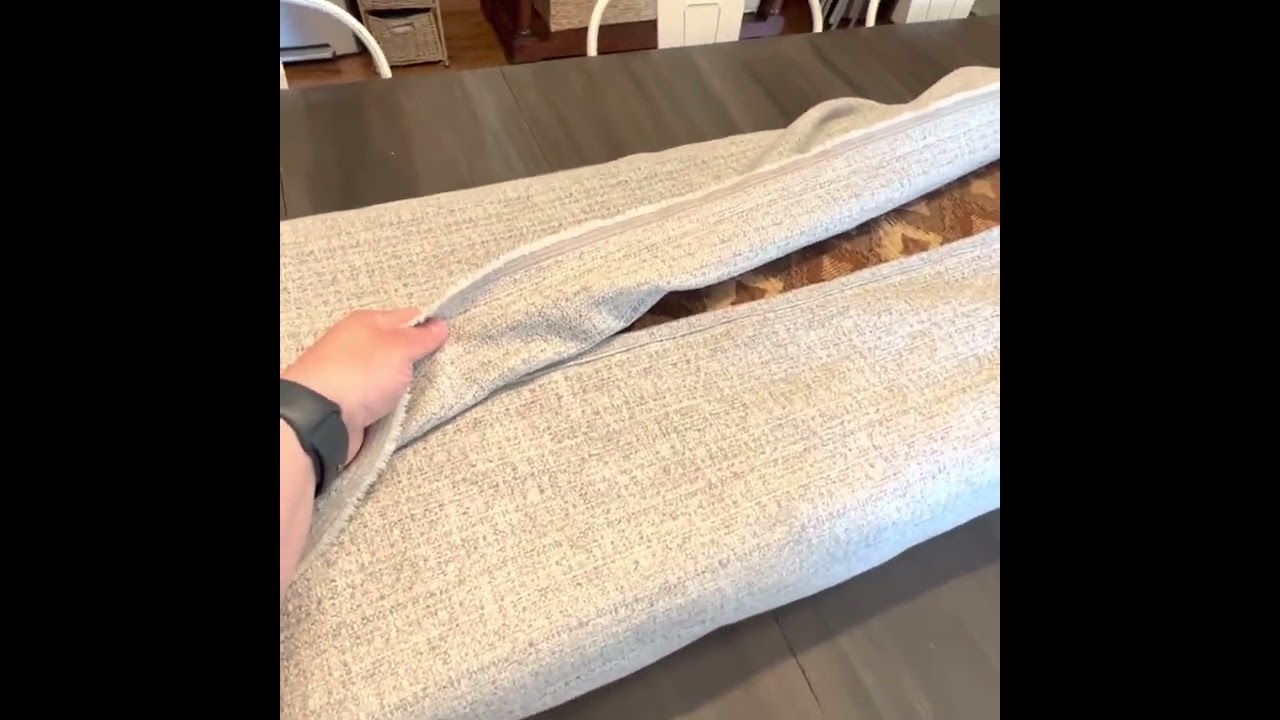 Recovering RV Cushions