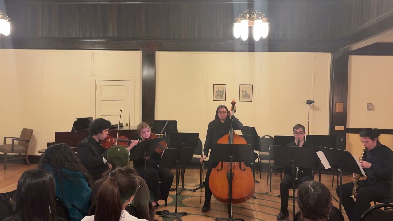 Prokofiev: Quintet in g minor, Opus 39, Mvts 5-6 (arr. Violin, Viola, Bass, Clarinet, Soprano Sax)