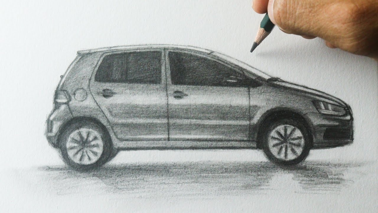 Como desenhar um carro: Fox PASSO A PASSO narrado