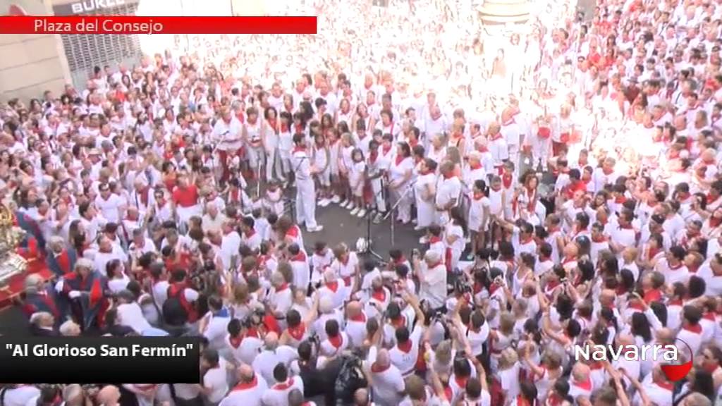 Procesión San Fermín 7 julio 2015