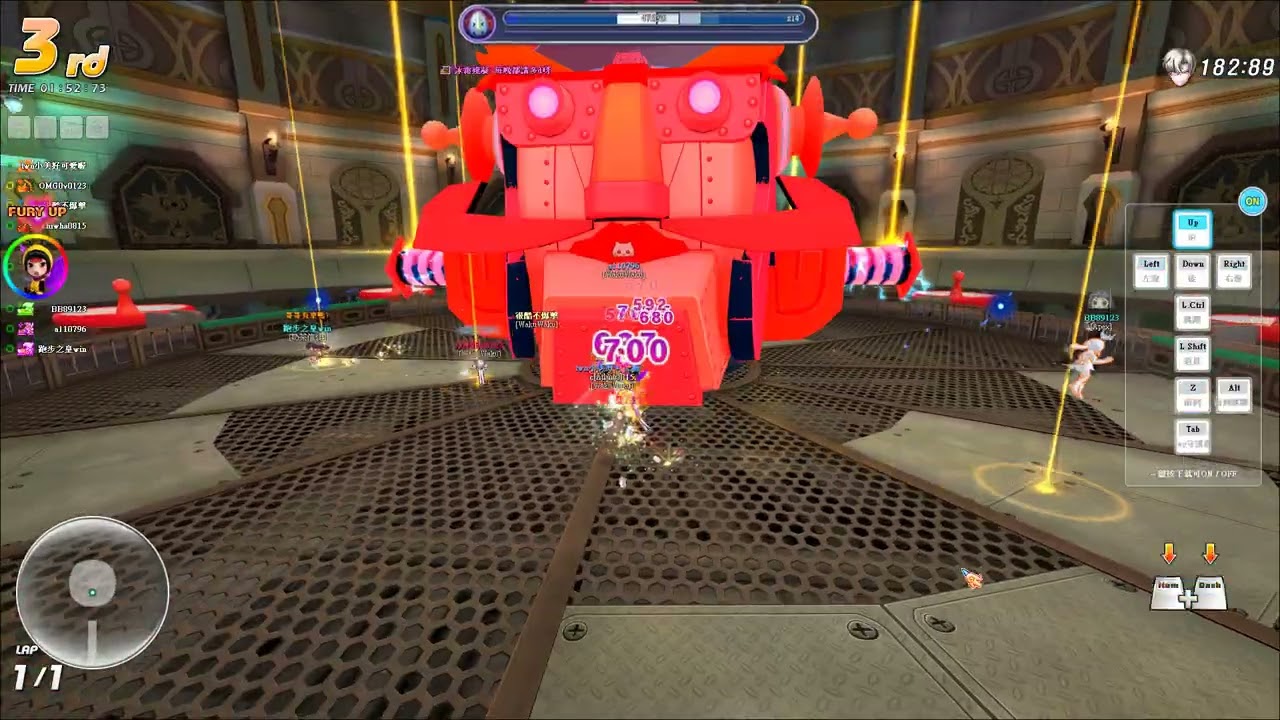 跑Online，Re:亨利boss訓練02:41:49，復盤用