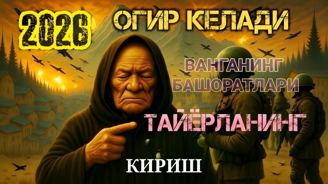 2026 yilda Dunyo zulmatga botadi Vanganing insoniyatga tahdid soladigan falokatli bashorati