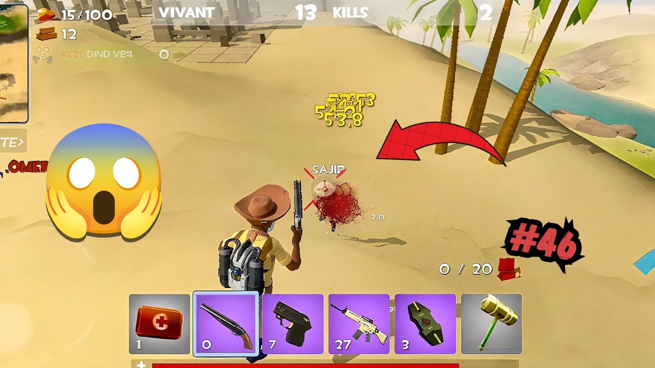 INTENSE GAMEPLAY 🚀 - ROCKET ROYALE | ANDROID - IOS