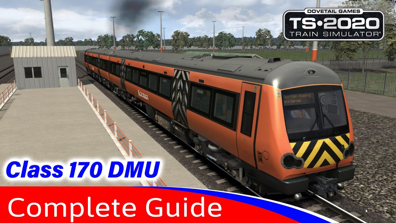 How To Operate Class 170 DMU Locomotive in Train Simulator 2020 | TS 2020 [1080p 60FPS]