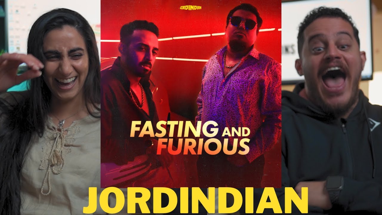 JORDINDIAN - FASTING & FURIOUS Реакция арабов | (Официальный клип) | FNF