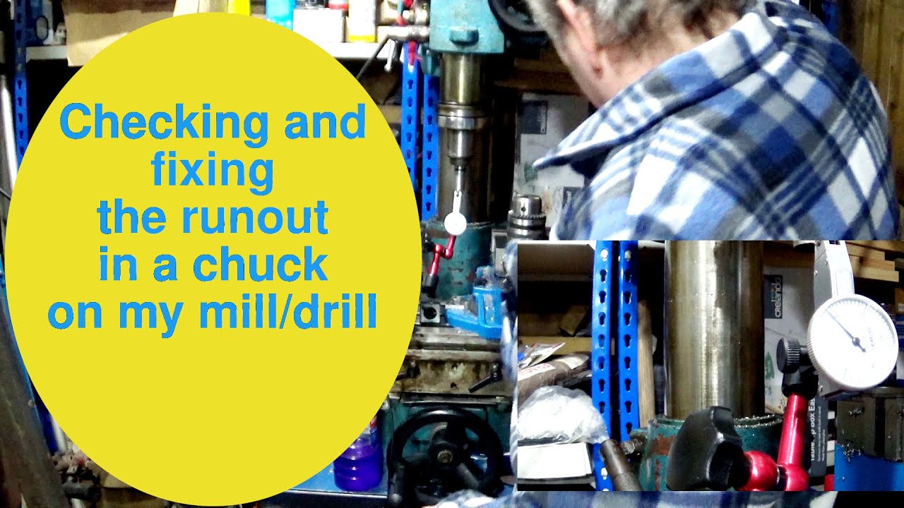 fixing runout on a drill press