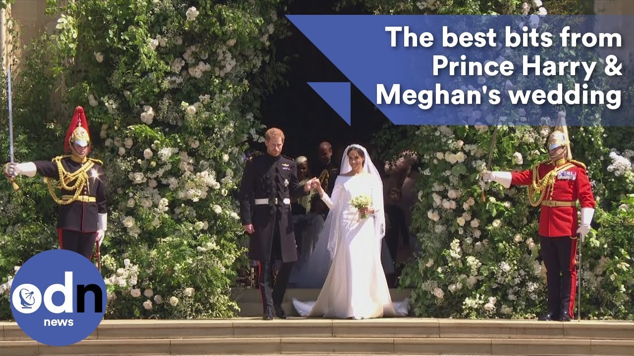 The best bits from Prince Harry and Meghan's wedding
