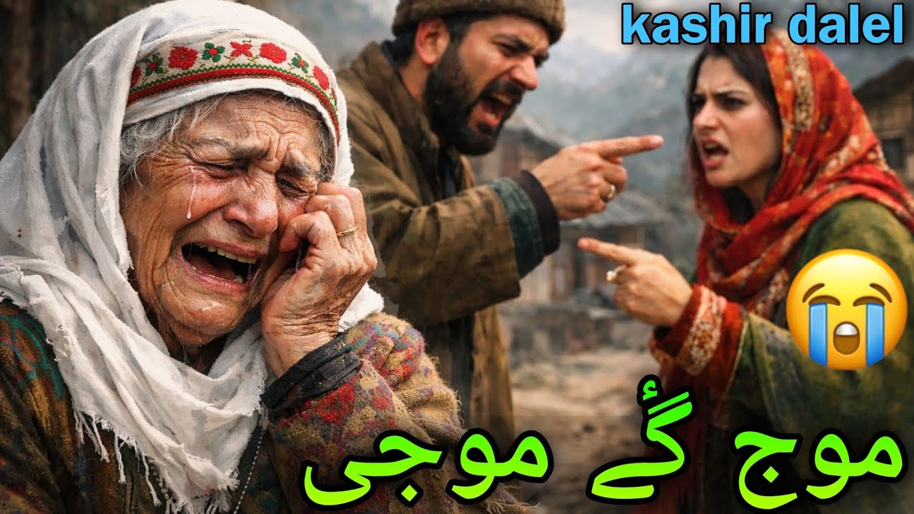 Mouj gaey Mouji😭 | Kashmiri folktale❤️ | kashir daleel cartoon drama 