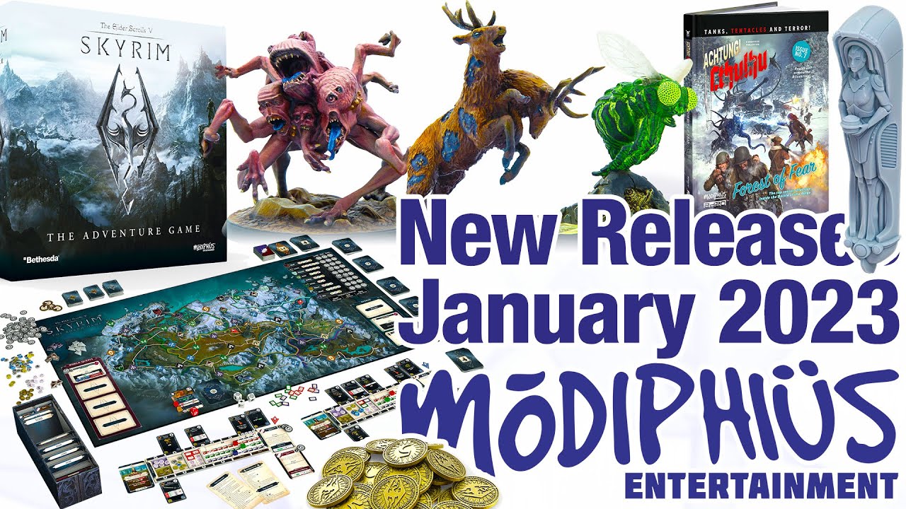 Modiphius New Releases - January 2023