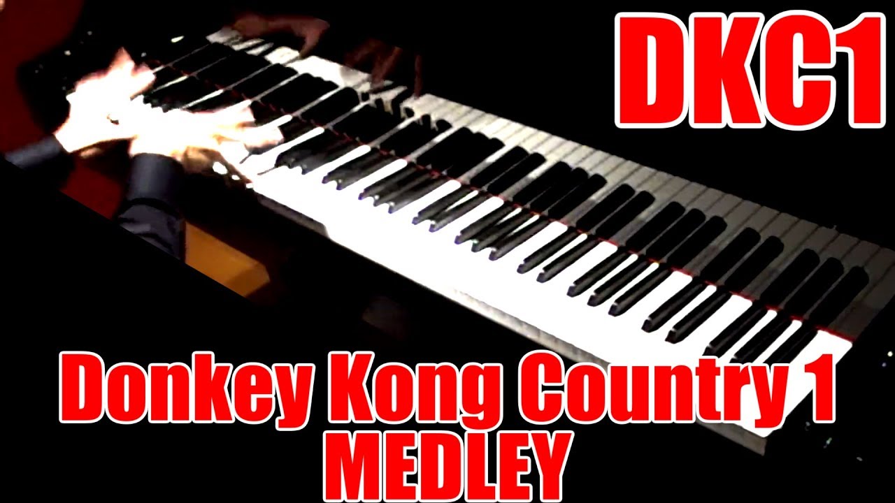 Donkey Kong Country 1: Piano Medley 2019 | スーパードンキーコング1 ピアノメドレー
