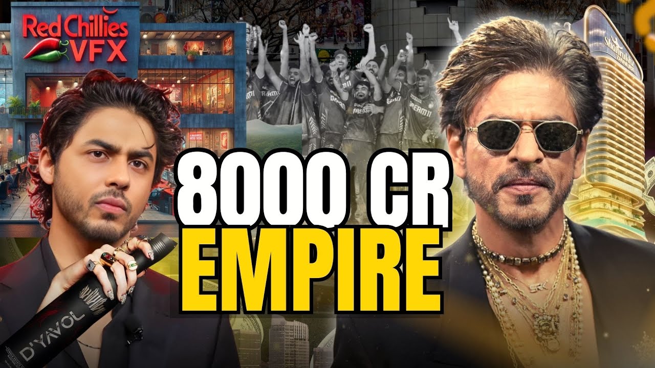SRK&rsquo;s ₹8000 Crore Empire &mdash; The Strategy Behind His Wealth | Business Case Studies Hindi