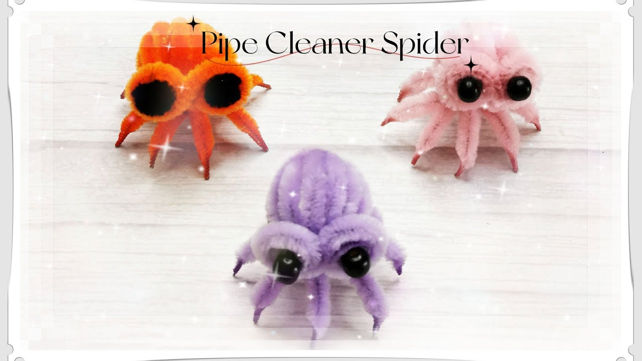 DIY Creepy Pipe Cleaner Spiders: Spook-tacular Craft Tutorial!