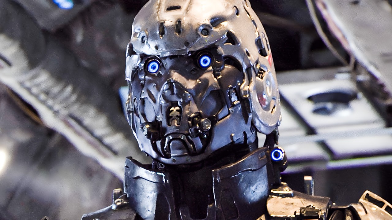 In 2055, Humans Fight Against Robots And A Giant Alien Plant To Save The Earth