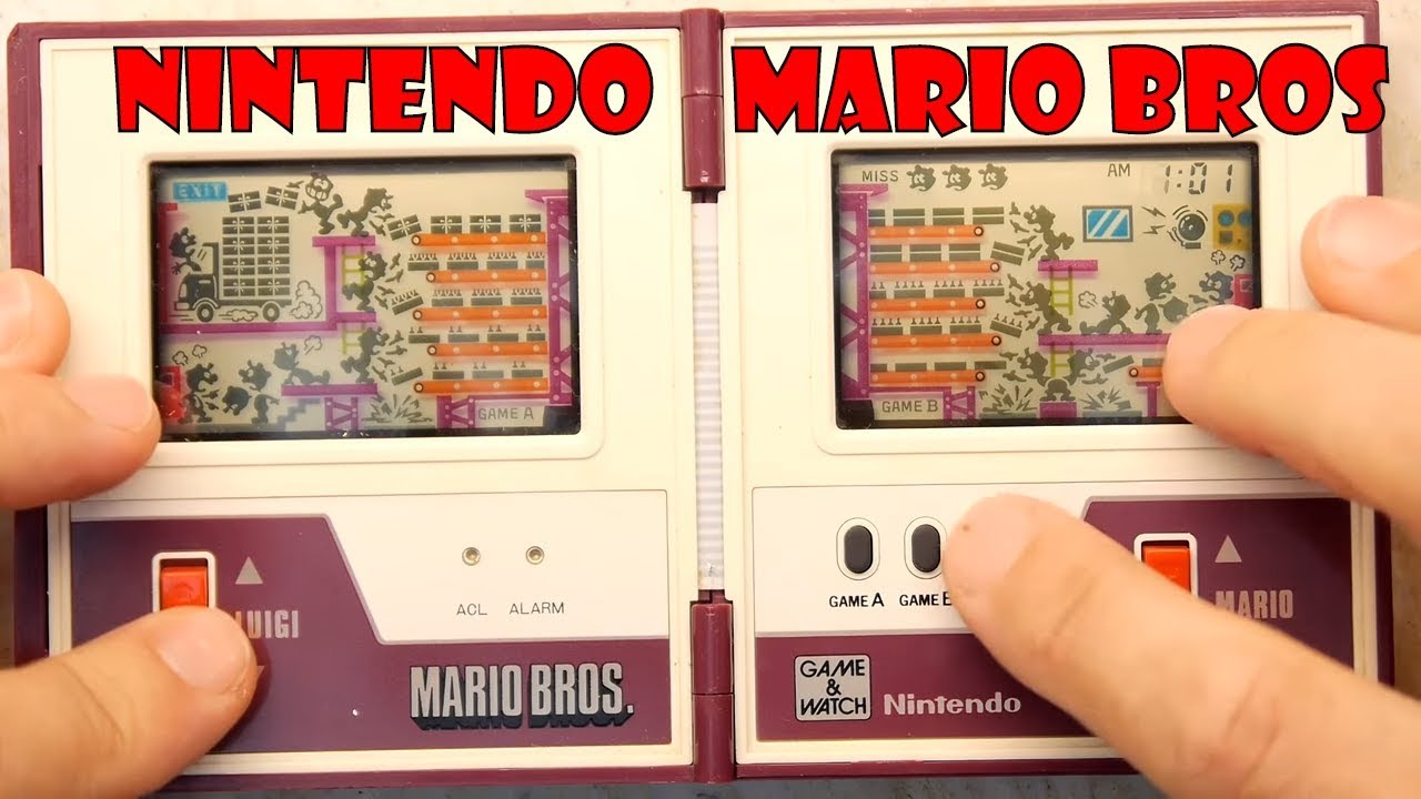 Retro Classic Nintendo Game and Watch - Mario Bros