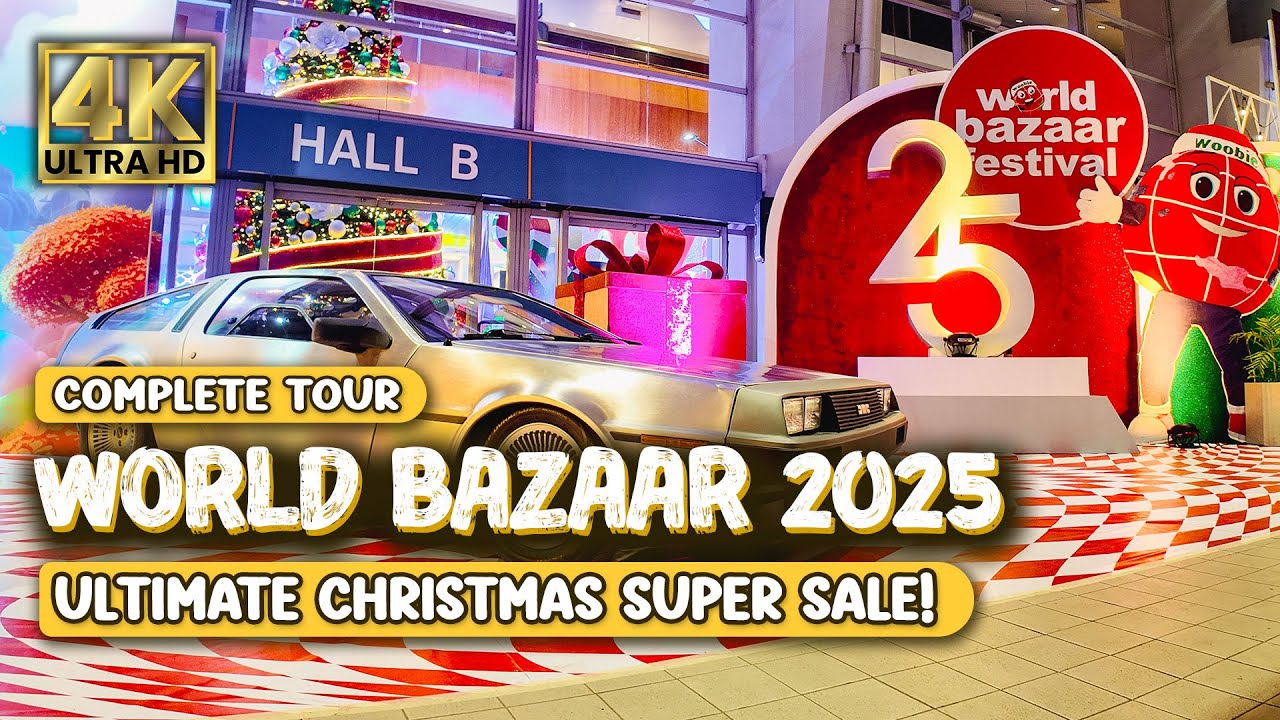 Philippines' BIGGEST Christmas SALE Bazaar is BACK! | World Bazaar Festival | Complete Tour 2025