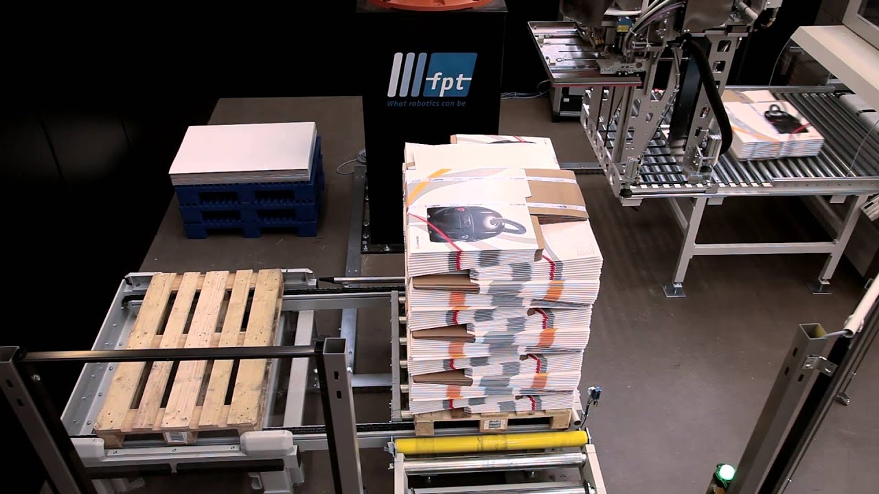 BOBST EXPERTFOLD Folder-gluer & LOGIPACK Fully automatic packer