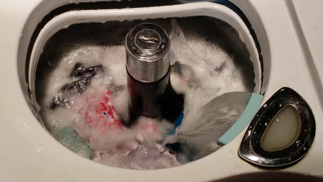 Full Cycle- 1962 RCA Whirlpool LJA70 washing small towels