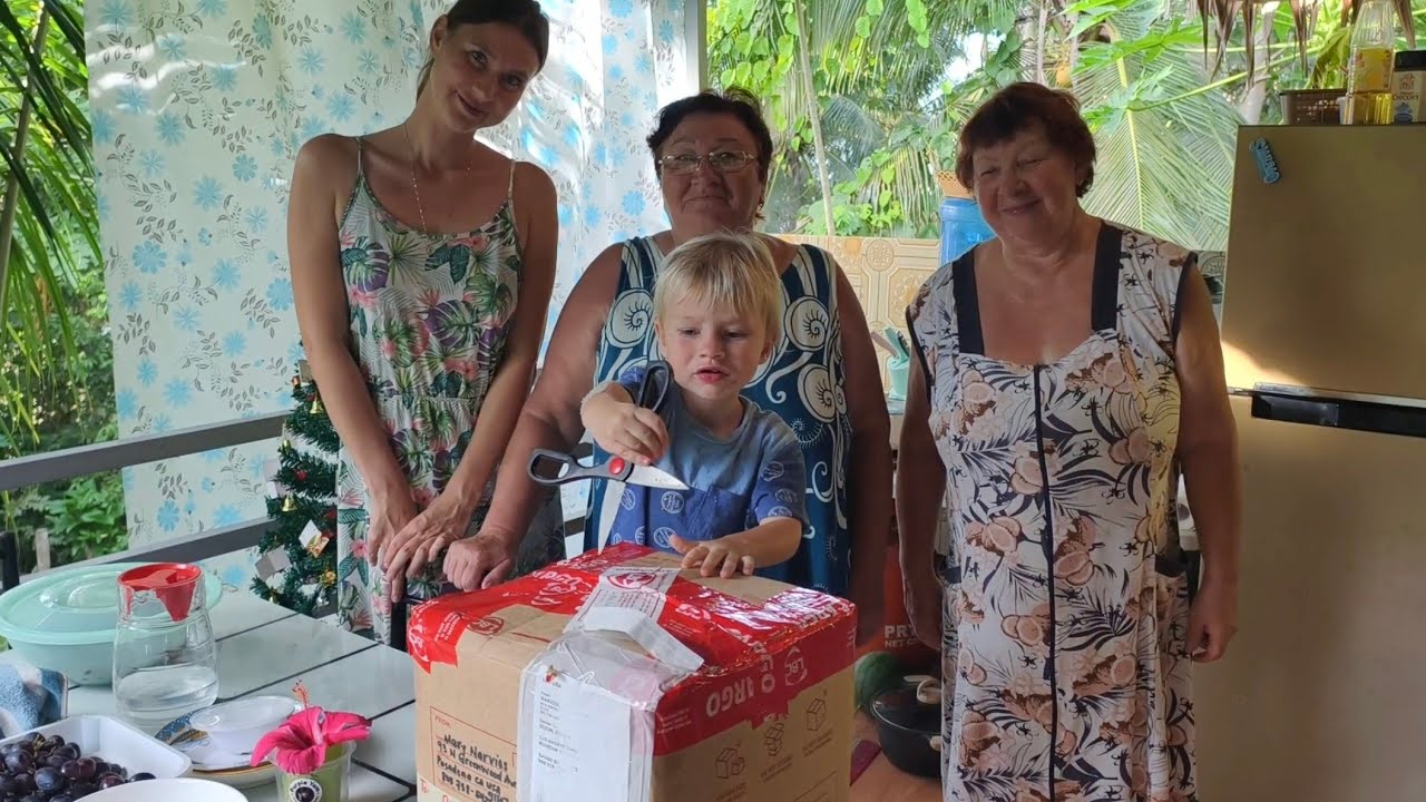 WE ARE AMAZED BY THE GENEROSITY OF OUR SUBSCRIBERS! Unpacking the Big Parcel!