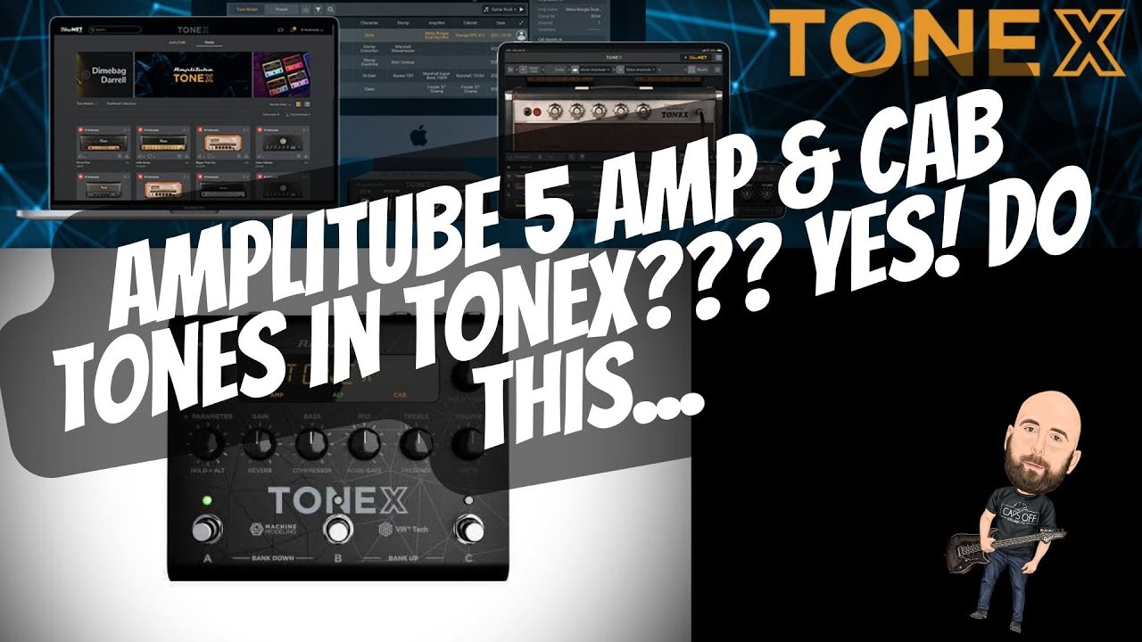 Amplitube 5 Amp & Cab Tones In TONEX??? Yes! DO THIS...