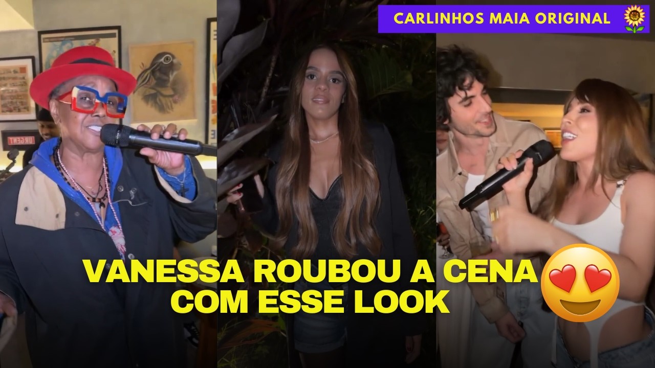 QUE SHOW INCRÍVEL! SANDRA DE SÁ, MANU BAHTIDÃO NA CASA DE CARLINHOS MAIA 😍😍 | CARLINHOS MAIA 🌻