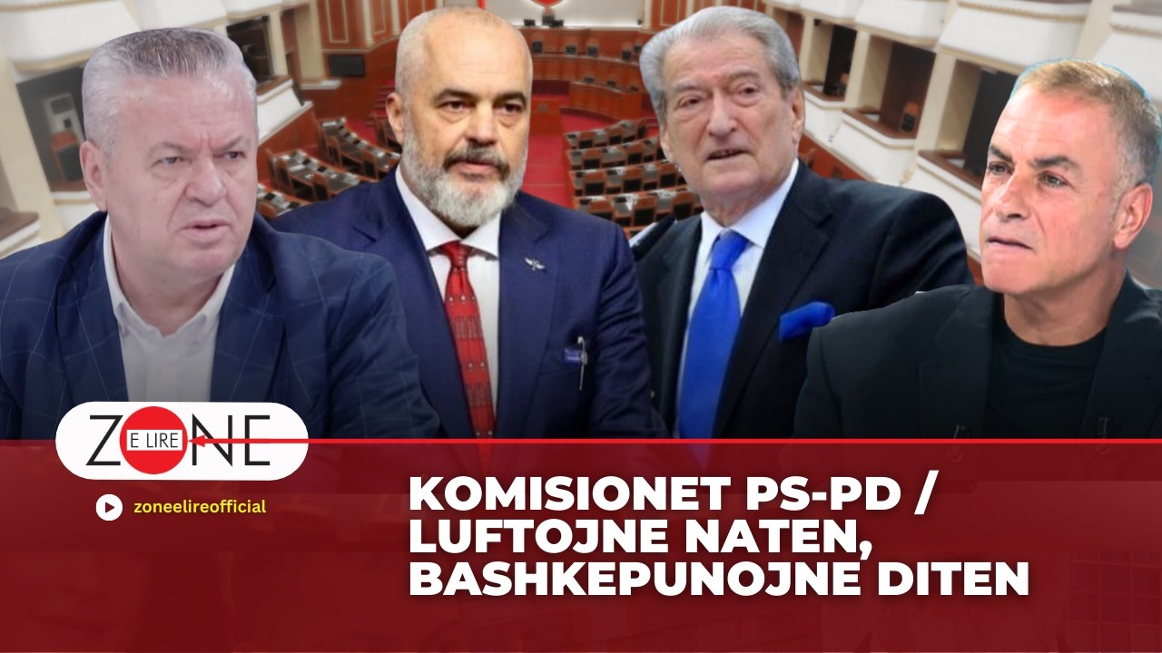 Komisionet PS-PD / Luftojne naten, bashkepunojne diten - Zone e Lire