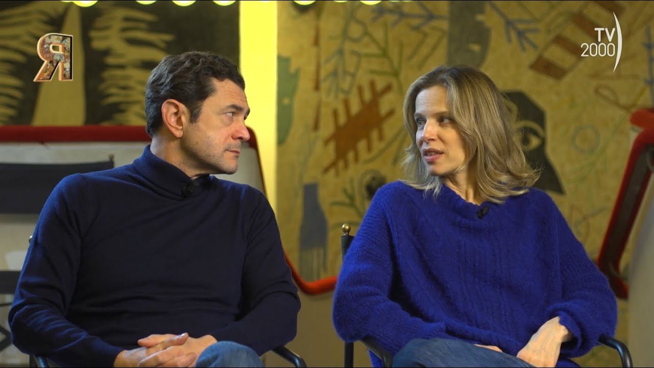Retroscena (TV2000), 21 marzo 2023 - Sonia Bergamasco e Vinicio Marchioni