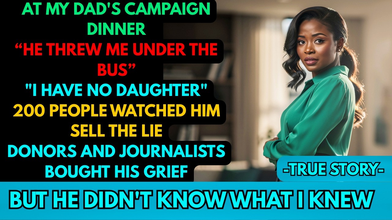 My dad publicly disowned me to save his image—the next day, his accounts froze