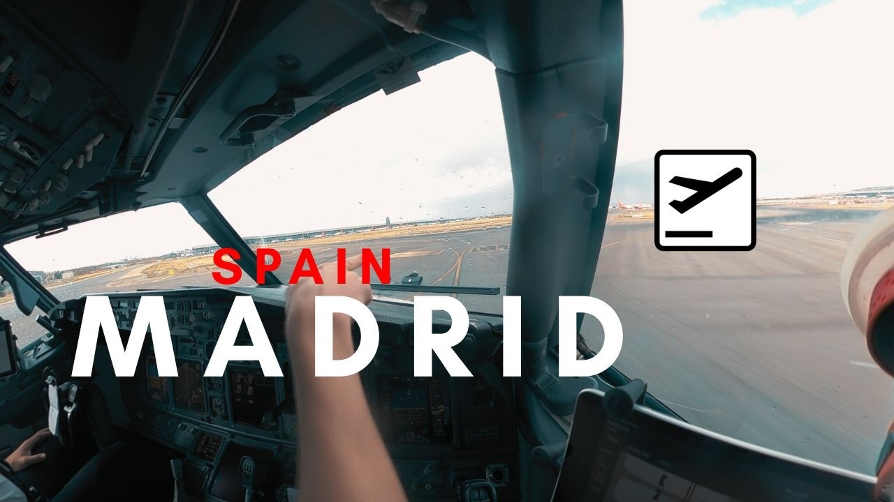 Departure Madrid LEMD Boeing 737-800